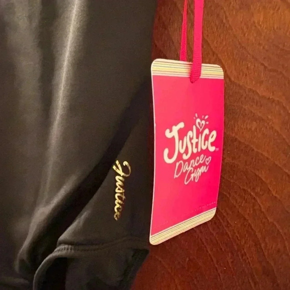 NWTx3! Justice Cap Sleeve Bow Back leotards: black XXS 4, S 7/8, pink M 10 🩰 - Picture 13 of 15